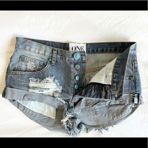 One Teaspoon Bandit shorts
